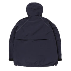 And Wander Loose Fitting Rain Jacket Dark Navy