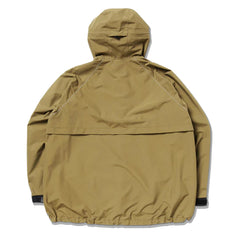 And Wander Loose Fitting Rain Jacket Yellow Olive - Parasol Store