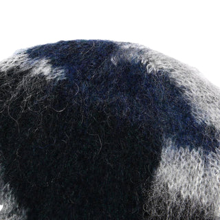 And Wander Mix Color Shaggy Knit Cap Black Mix - Parasol Store