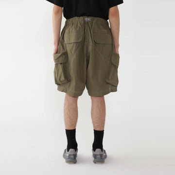 And Wander Multi Pocket Short Pants Khaki - Parasol Store
