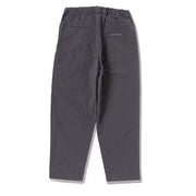 And Wander Nylon Chino Tuck Tapered Pants Charcoal - Parasol Store