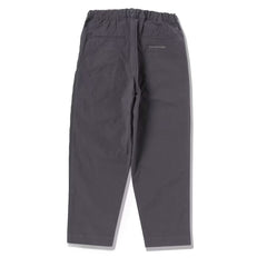 And Wander Nylon Chino Tuck Tapered Pants Charcoal - Parasol Store
