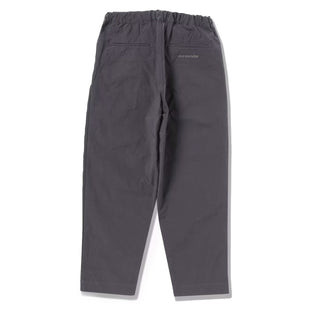 And Wander Nylon Chino Tuck Tapered Pants Charcoal - Parasol Store