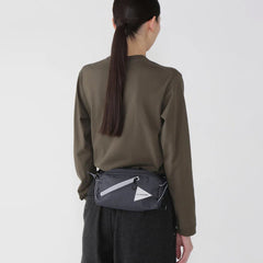 And Wander Ocean Rip Waist Bag Dark Navy - Parasol Store