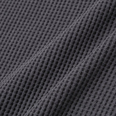 And Wander PE Waffle L/S T-Shirt Grey