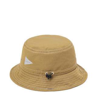 And Wander Pe/Co Hat Dark Beige - Parasol Store