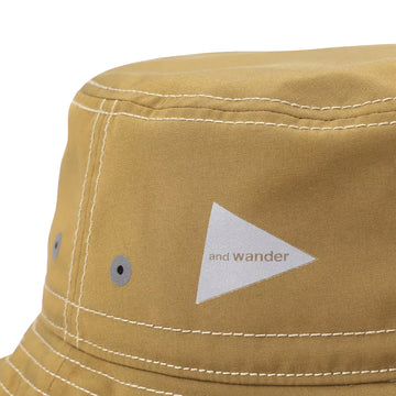 And Wander Pe/Co Hat Dark Beige - Parasol Store