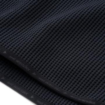 And Wander Pe Waffle L/S Tee Black - Parasol Store