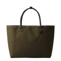 And Wander Pe/Co Tote Bag Dark Khaki - Parasol Store