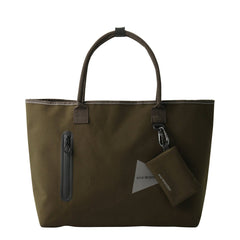 And Wander Pe/Co Tote Bag Dark Khaki - Parasol Store