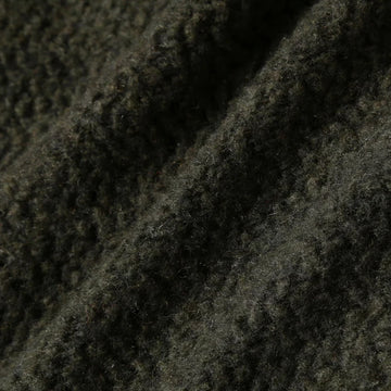 And Wander Re Wool JQ Stand Zip Khaki