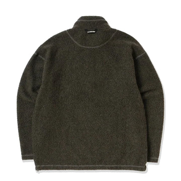And Wander Re Wool JQ Stand Zip Khaki
