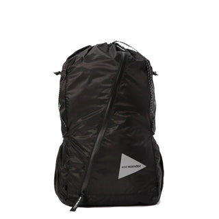 And Wander Sil Daypack Black - Parasol Store
