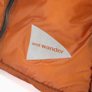And Wander Sil Daypack Charcoal - Parasol Store