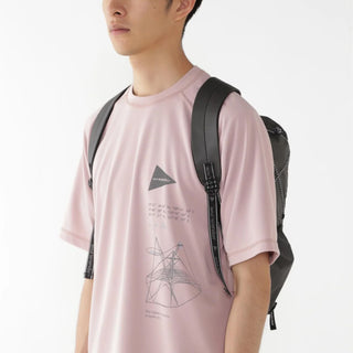 And Wander Sil Daypack Charcoal - Parasol Store