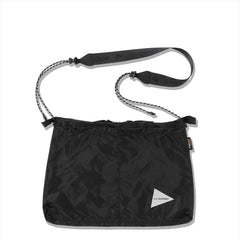And Wander Sil Sacoche Black - Parasol Store