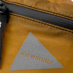 And Wander Sil Waist Bag Yellow - Parasol Store