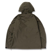 And Wander Womens 2.5L Hiker Rain Jacket Dark Khaki - Parasol Store