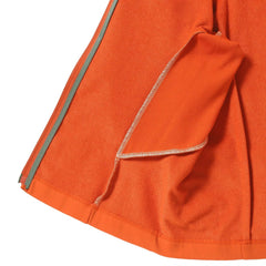 And Wander Womens Back Pile Zip Up Orange - Parasol Store