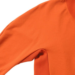 And Wander Womens Back Pile Zip Up Orange - Parasol Store