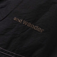 And Wander Womens C/N Rip Skirt Black - Parasol Store