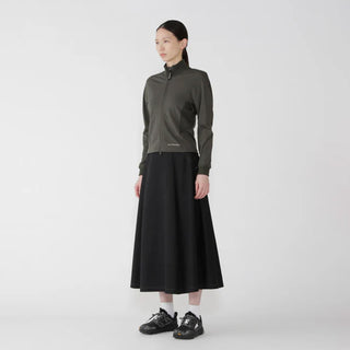 And Wander Womens High Count Cloth Skirt Black - Parasol Store