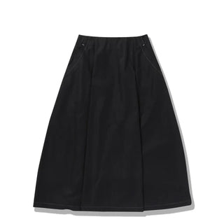 And Wander Womens High Count Cloth Skirt Black - Parasol Store