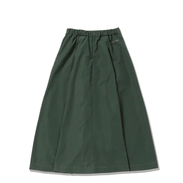 And Wander Womens High Count Cloth Skirt Green