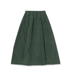 And Wander Womens High Count Cloth Skirt Green - Parasol Store
