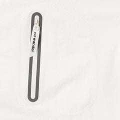 And Wander Womens Hybrid Warm Pocket L/S T-Shirt White - Parasol Store