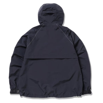 And Wander Womens Loose Fitting Rain Jacket Dark Navy - Parasol Store
