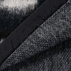 And Wander Womens Mix Color Shaggy Knit Sweater Black Mix - Parasol Store