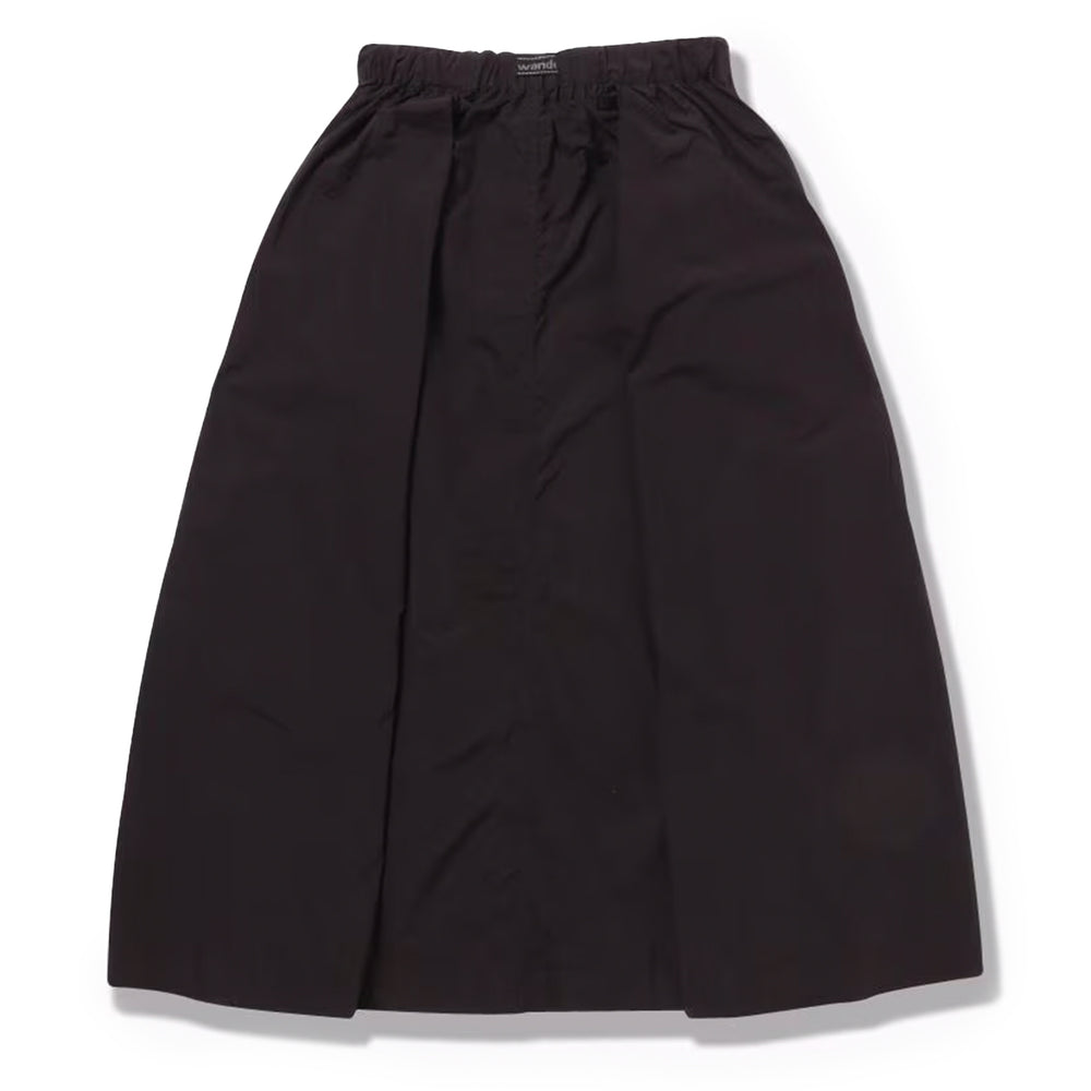 And Wander Womens Oversized Cargo Skirt Black - Parasol Store