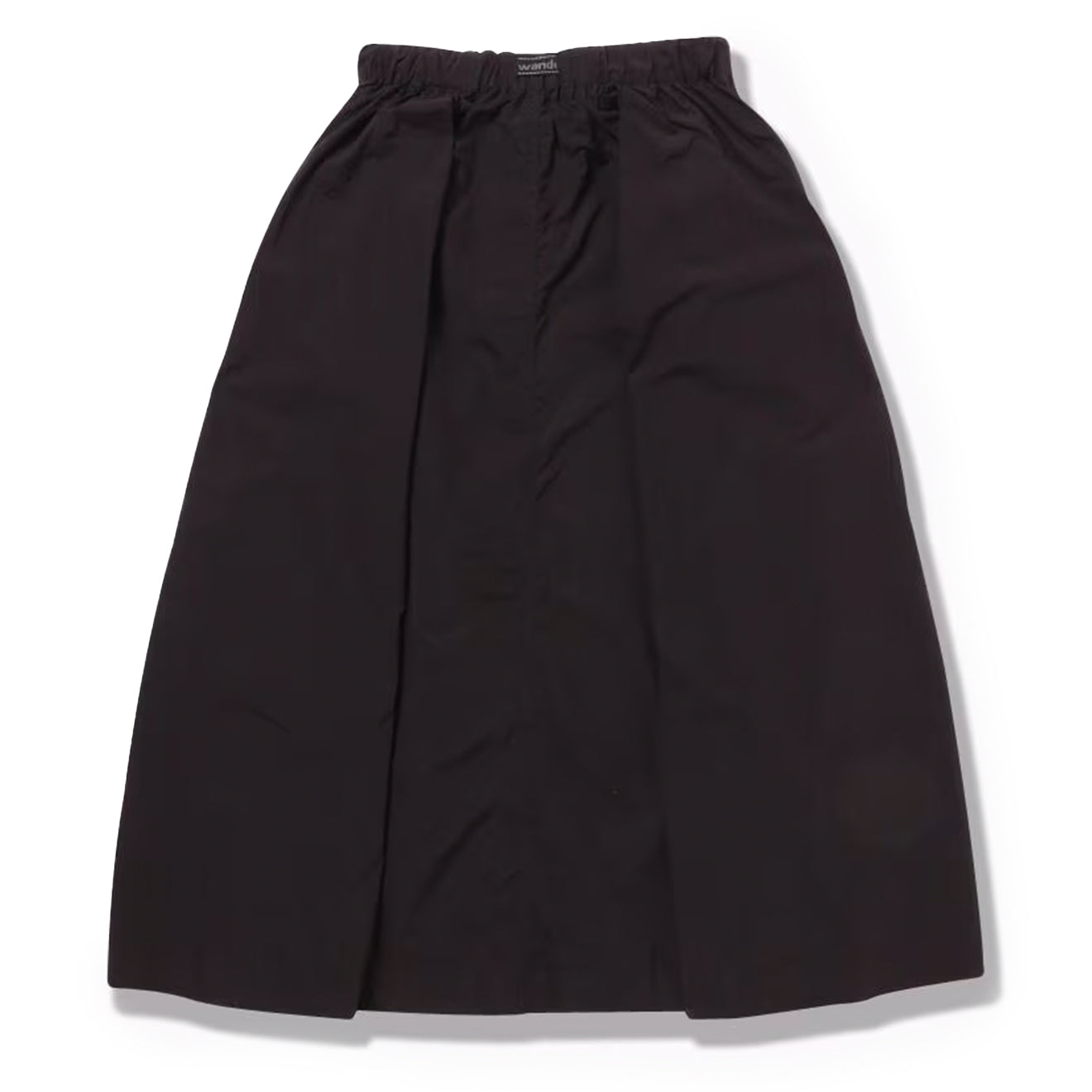 And Wander Womens Oversized Cargo Skirt Black - Parasol Store