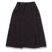 And Wander Womens Oversized Cargo Skirt Black - Parasol Store