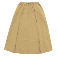 And Wander Womens Oversized Cargo Skirt Light Beige - Parasol Store