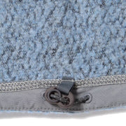 And Wander Womens Re Wool Jq Stand Zip Light Blue - Parasol Store