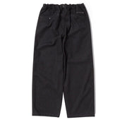 And Wander Womens Rewool Tweed Wide Pants Dark Gray - Parasol Store