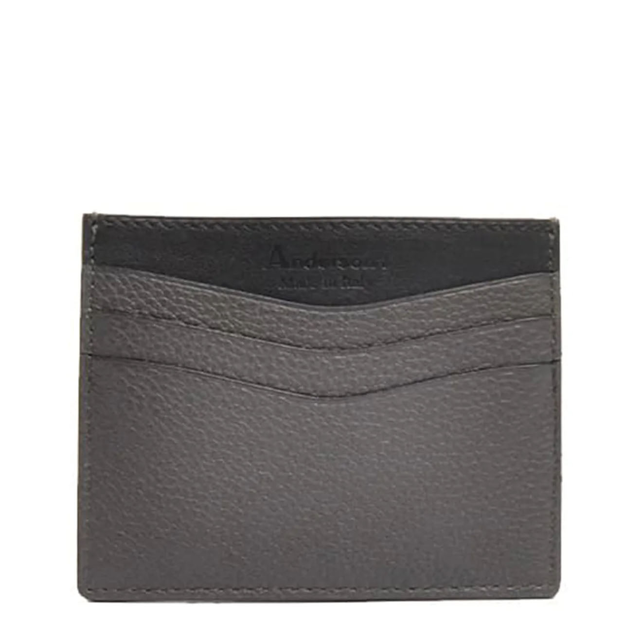 Andersons Leather Card Holder Grey - Parasol Store