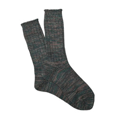 Anonymous Ism 5 Colour Mix Crew Socks Army