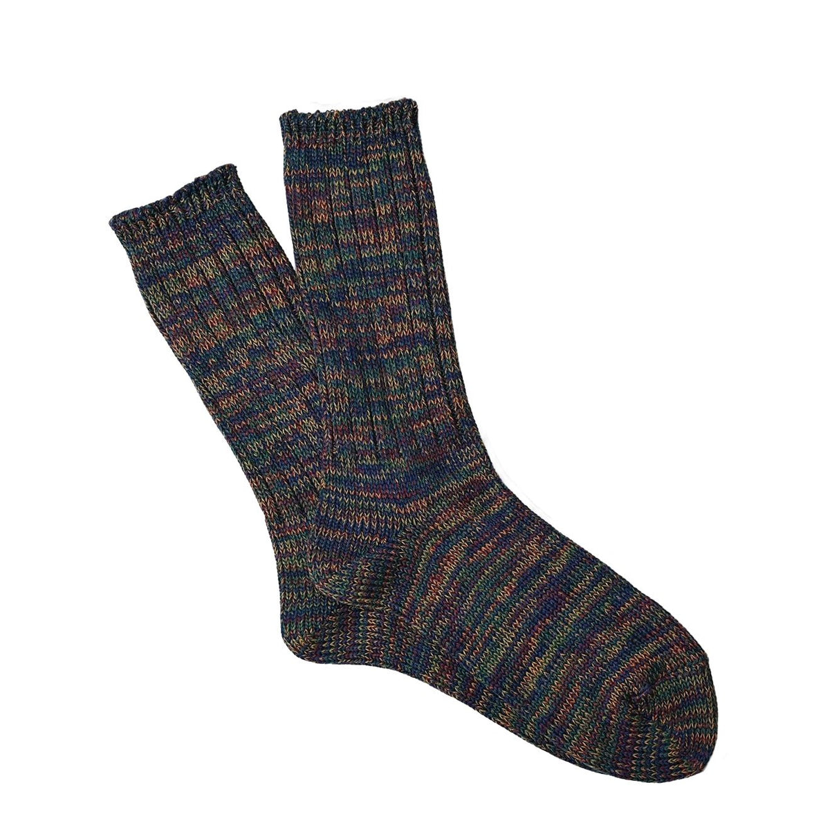 Anonymous Ism 5 Colour Mix Crew Socks Wine – Parasol Store