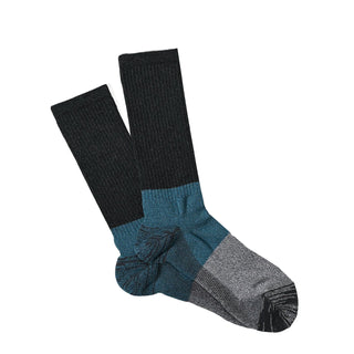 Anonymous Ism MOC Pile Crew Socks Charcoal - Parasol Store