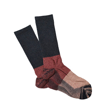 Anonymous Ism MOC Pile Crew Socks Ink Blue - Parasol Store