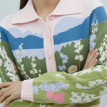 House of Sunny Sunset Blooms Tripper Blush - Parasol Store