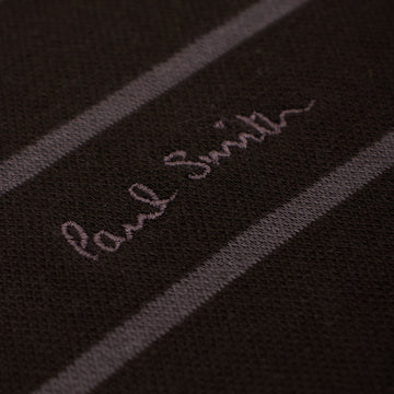 Paul Smith Cotton-Modal Stripe Lounge T-Shirt Black - Parasol Store