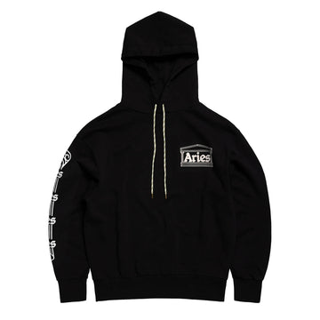 Aries Column Hoodie Black - Parasol Store