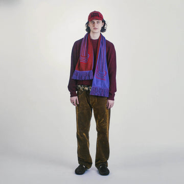 Aries Column Scarf Purple - Parasol Store