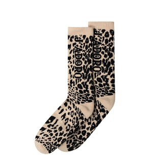 Aries J'adoro Aries Leopard Sock Beige - Parasol Store