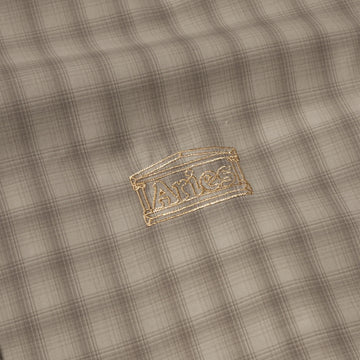 Aries Patchwork S/S Shirt Beige
