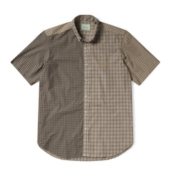 Aries Patchwork S/S Shirt Beige